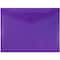 JAM Paper 9.75" x 13" Plastic Snap Closure Envelopes, 12ct.